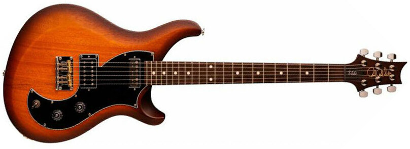 Prs S2 Vela Satin Usa 2024 2h Trem Rw - Mccarty Tobacco Sunburst - Double Cut E-Gitarre - Main picture