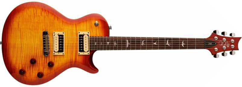 Prs Se 245 Hh Ht Rw +housse - Vintage Sunburst - Single-Cut-E-Gitarre - Main picture