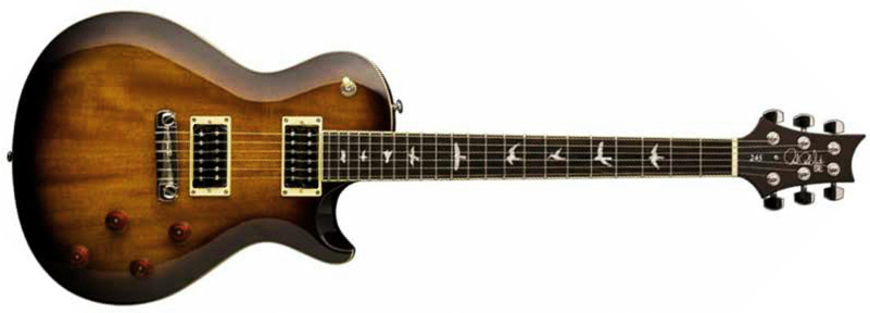 Prs Se 245 Standard 2021 Hh Ht Rw +housse - Tobacco Sunburst - Single-Cut-E-Gitarre - Main picture