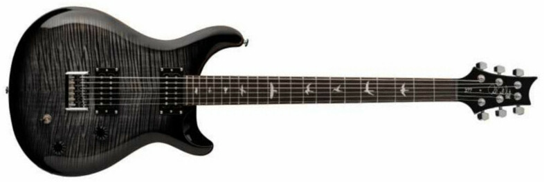 Prs Se 277 Baritone 2024 Hh Ht Rw - Charcoal Burst - Bariton E-Gitarre - Main picture