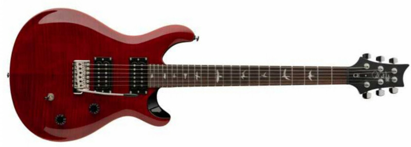 Prs Se Ce 24 Hh Trem Mn - Black Cherry - Double Cut E-Gitarre - Main picture