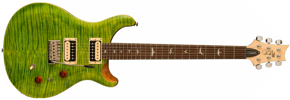 Prs Se Custom 24-08 2021 2h Trem Rw +housse - Eriza Verde - Double Cut E-Gitarre - Main picture