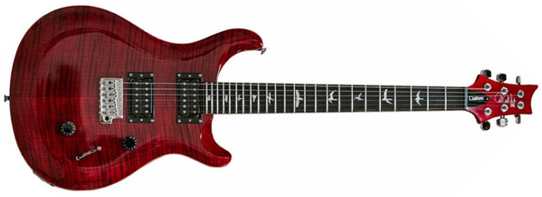 Prs SE Custom 24 Ltd - ruby red Double cut e-gitarre