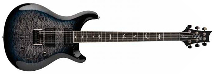 Prs Se Mark Holcomb 2023 Signature 2h Ht Eb - Holcomb Blue Burst - Double Cut E-Gitarre - Main picture
