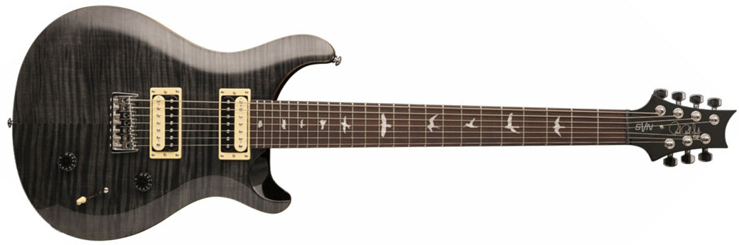 Prs Se Svn 7-strings - Gray Black - 7-saitige E-Gitarre - Main picture