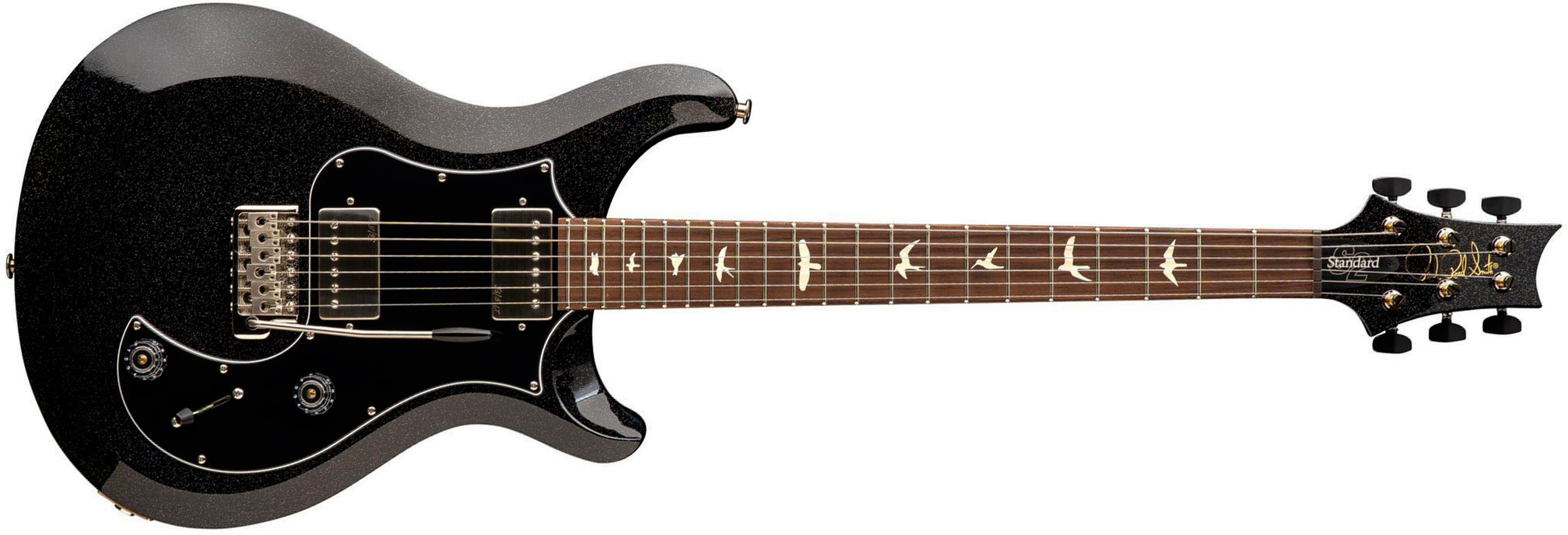 Prs Standard 22 S2 Usa 2h Trem Rw - Black Rainbow Holoflake - Double Cut E-Gitarre - Main picture