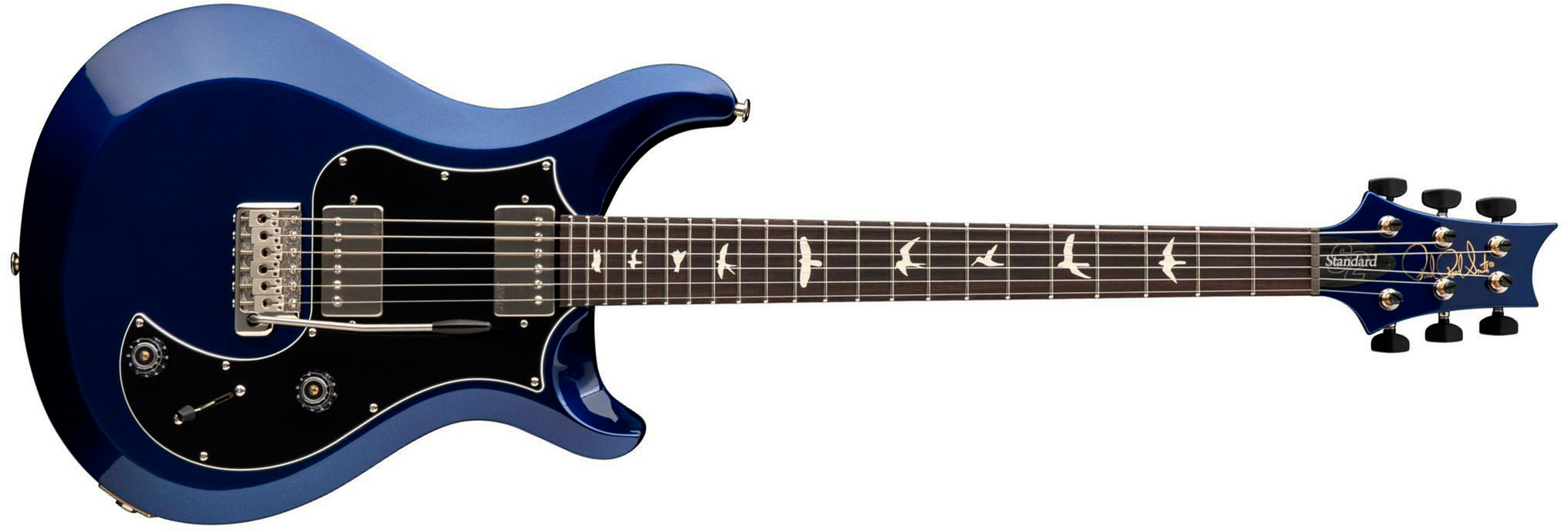 Prs Standard 22 S2 Usa 2h Trem Rw - Metallic Midnight - Double Cut E-Gitarre - Main picture