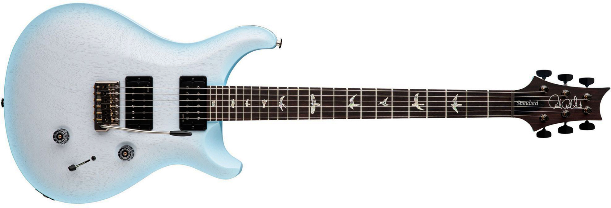 Prs Standard 24 S2 Usa 2h Dmo Trem Rw - Cloud Burst Satin - Double Cut E-Gitarre - Main picture