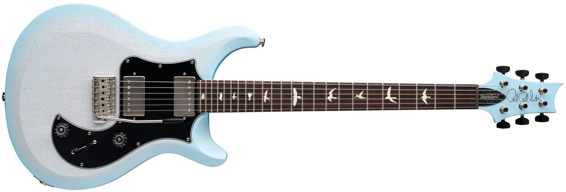 Prs Standard 24 S2 Usa 2h Trem Rw - Cloud Burst Satin - Double Cut E-Gitarre - Main picture