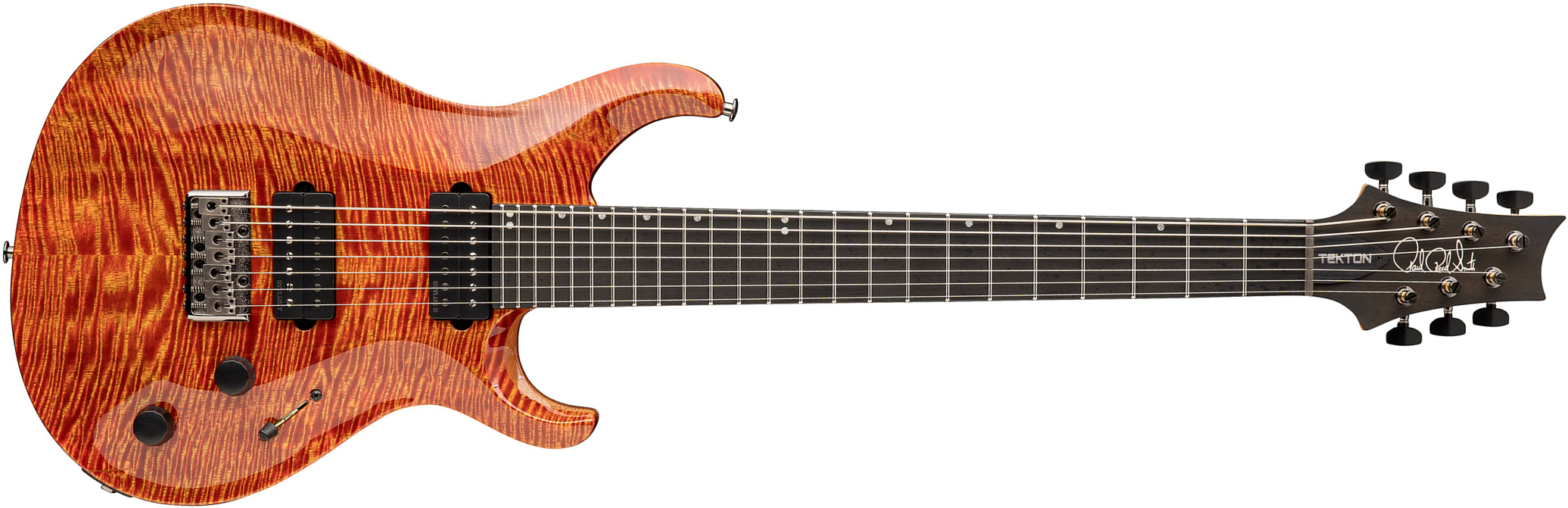 Prs Tekton Svn Usa 7c Baryton 2h Ht Eb - Imperial Topaz - Bariton E-Gitarre - Main picture