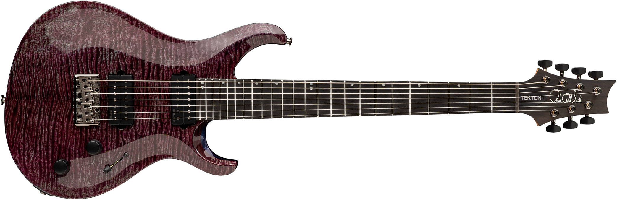 Prs Tekton Svn Usa 7c Baryton 2h Ht Eb - Violet Tourmaline - Bariton E-Gitarre - Main picture