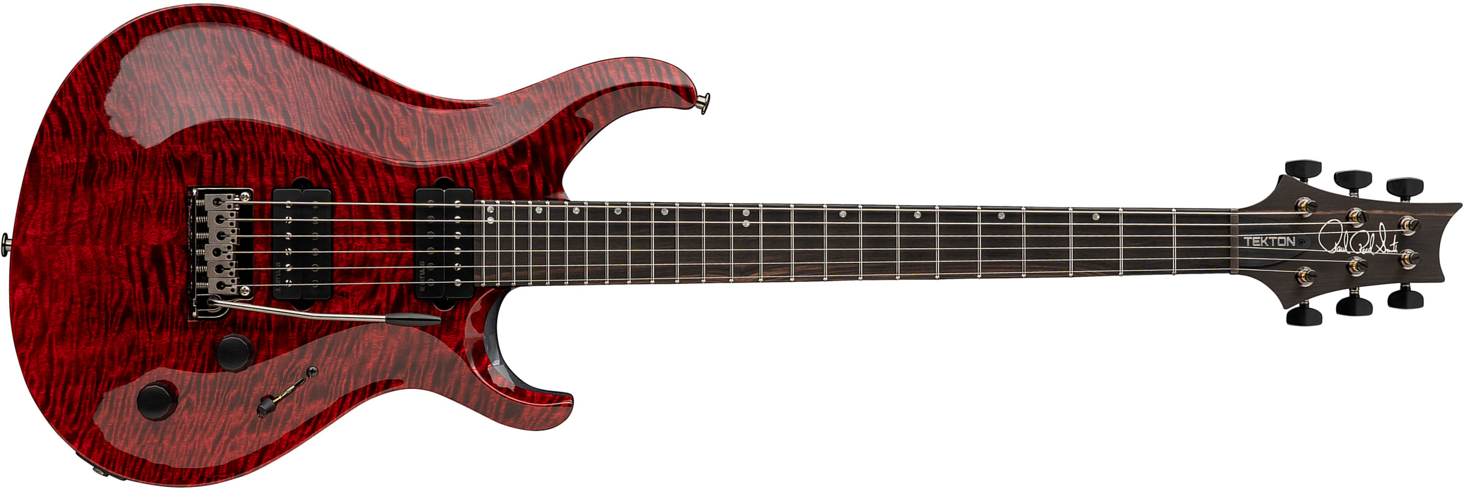 Prs Tekton T Usa 2h Trem Eb - Bloodstone Red - Double Cut E-Gitarre - Main picture