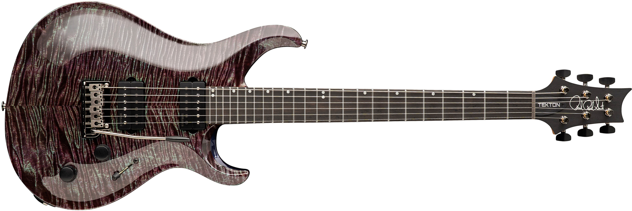 Prs Tekton T Usa 2h Trem Eb - Violet Tourmaline - Double Cut E-Gitarre - Main picture