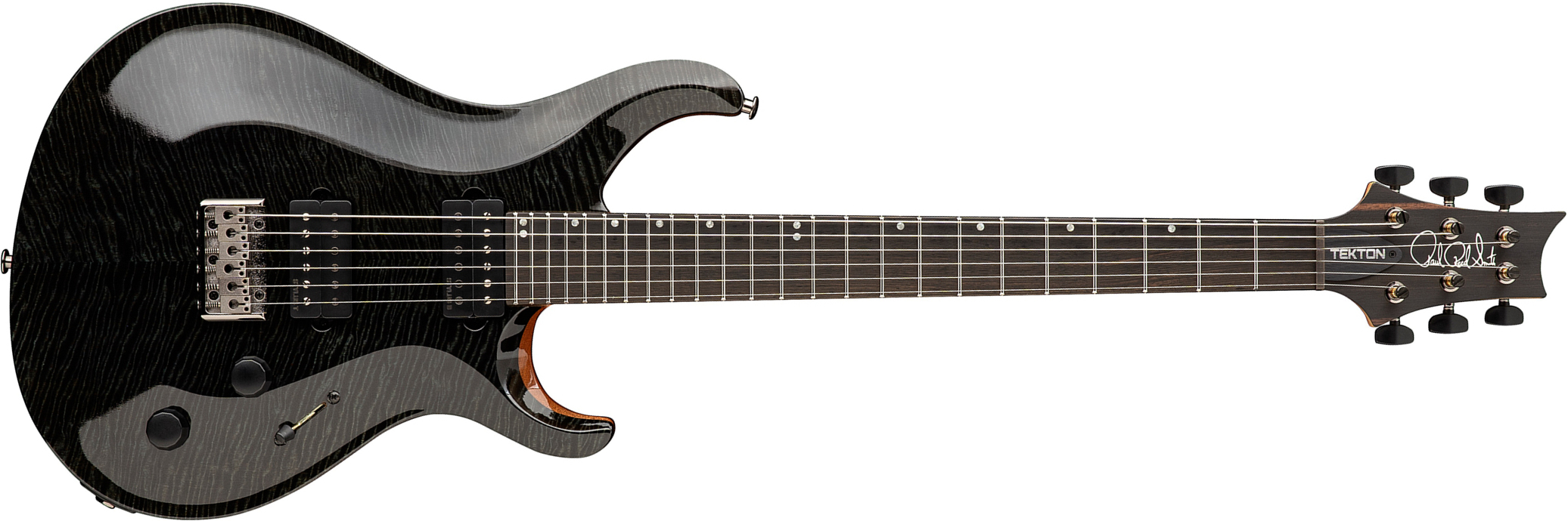 Prs Tekton Usa 2h Ht Eb - Slate Blue - Double Cut E-Gitarre - Main picture