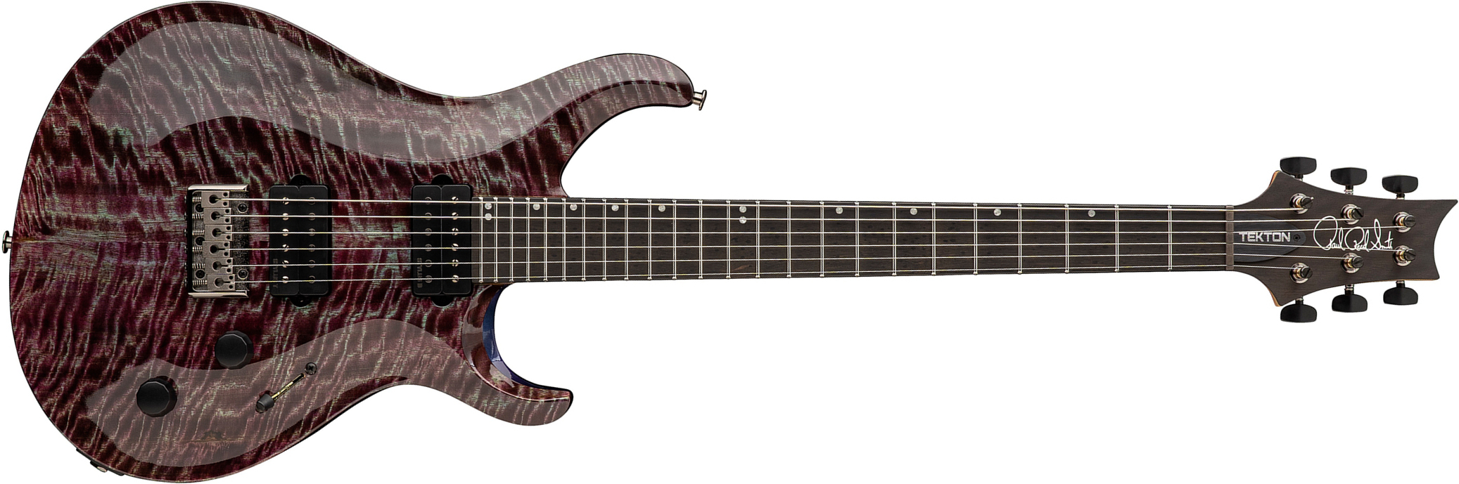Prs Tekton Usa 2h Ht Eb - Violet Tourmaline - Double Cut E-Gitarre - Main picture