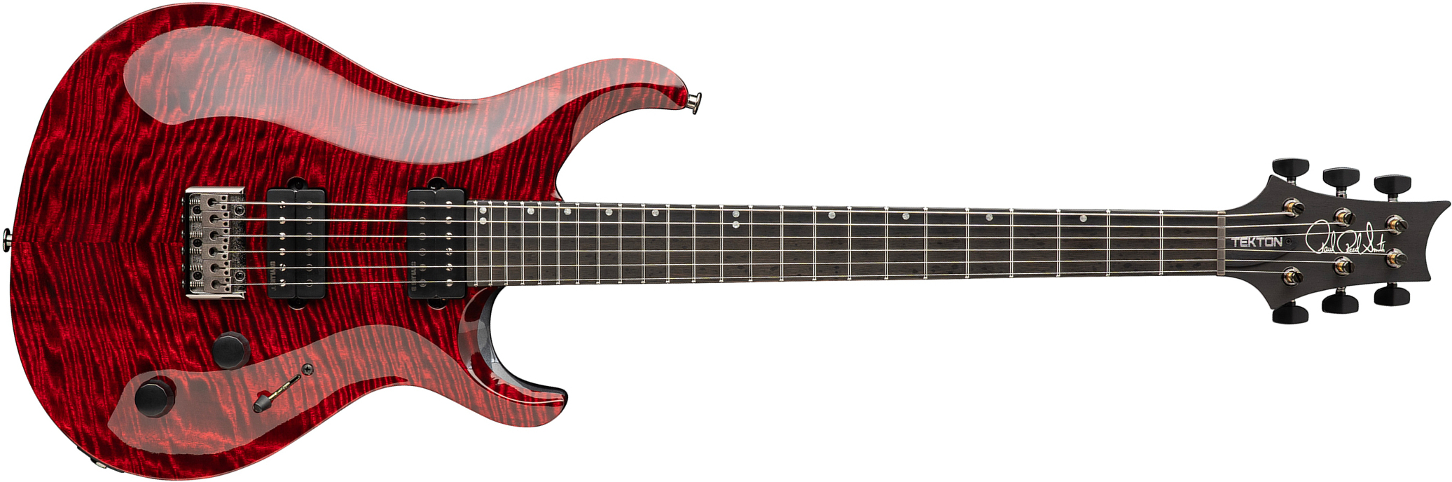 Prs Tekton Usa 2h Ht Eb - Bloodstone Red - Double Cut E-Gitarre - Main picture