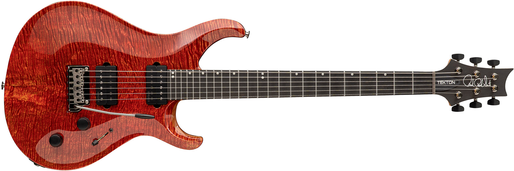 Prs Tekton Usa 2h Trem Eb - Imperial Topaz - Double Cut E-Gitarre - Main picture