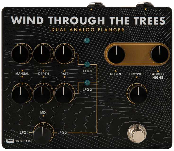Prs Wind Through The Trees Dual Flanger - Modulation/Chorus/Flanger/Phaser & Tremolo Effektpedal - Main picture