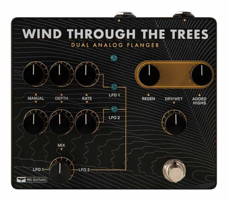 Modulation/chorus/flanger/phaser & tremolo effektpedal Prs Wind Through The Trees Dual Flanger
