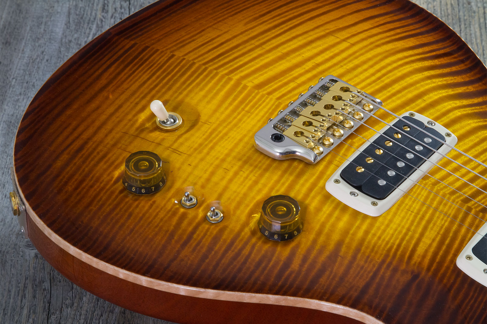 Prs Custom 24-08 Private Stock Hand-signed Usa 2h Trem Rw #0385255 - Mccarty Glow - Double Cut E-Gitarre - Variation 3