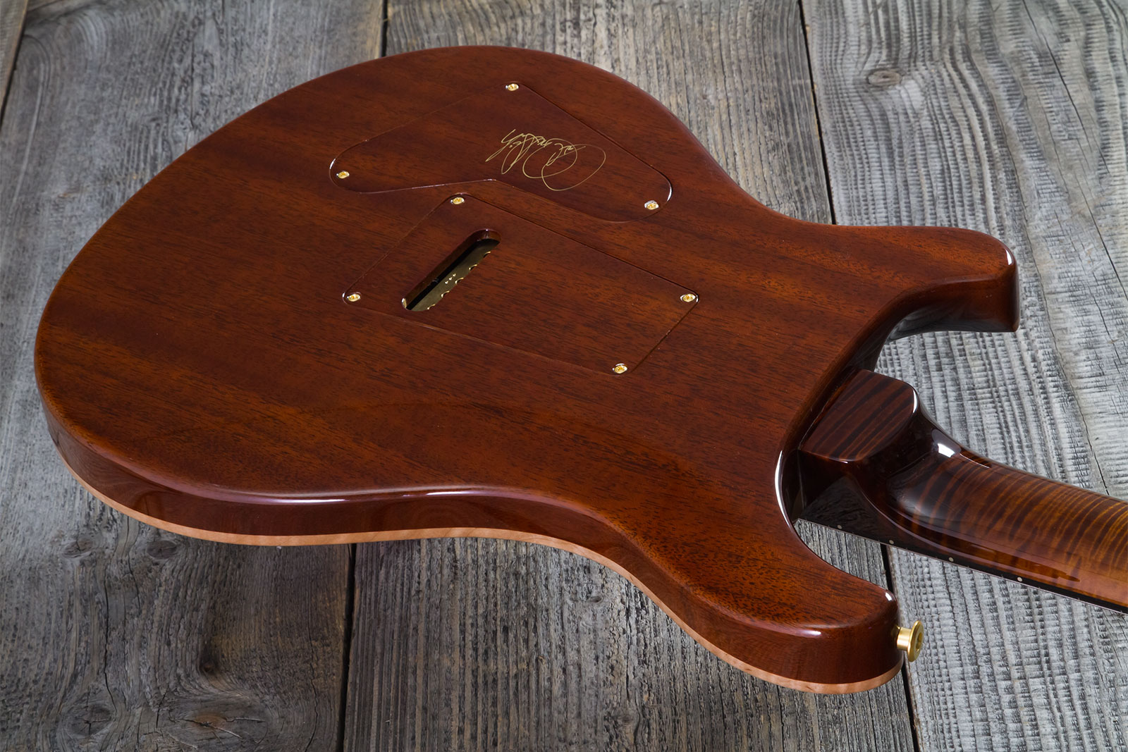 Prs Custom 24-08 Private Stock Hand-signed Usa 2h Trem Rw #0385255 - Mccarty Glow - Double Cut E-Gitarre - Variation 7