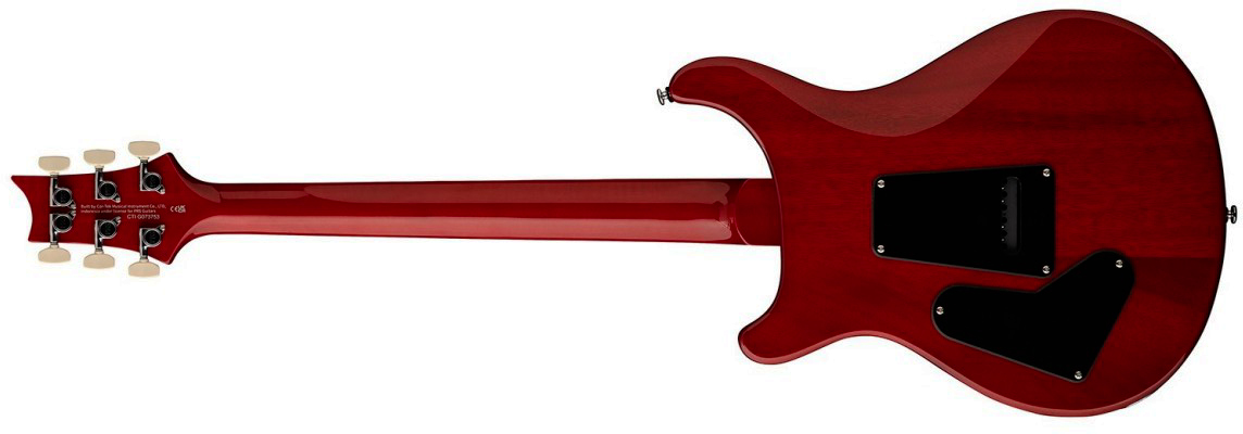Prs Custom 24-08 Se (wing Tuners) 2h Trem Rw - Charcoal Cherry Burst - Double Cut E-Gitarre - Variation 2
