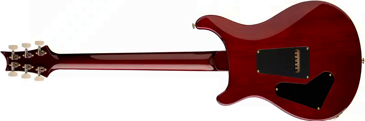 Prs Custom 24-08 Usa 2h Tci Trem Rw - Dark Cherry Sunburst - Double Cut E-Gitarre - Variation 1