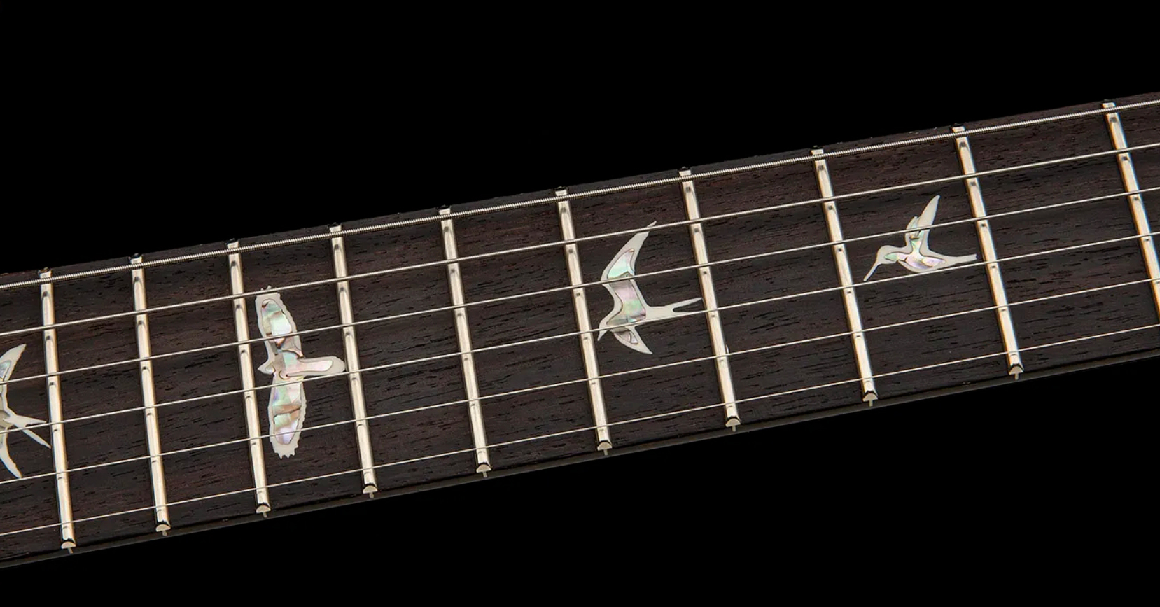 Prs Custom 24-08 Usa 2h Tci Trem Rw - Antique White Top / Natural Back - Double Cut E-Gitarre - Variation 3