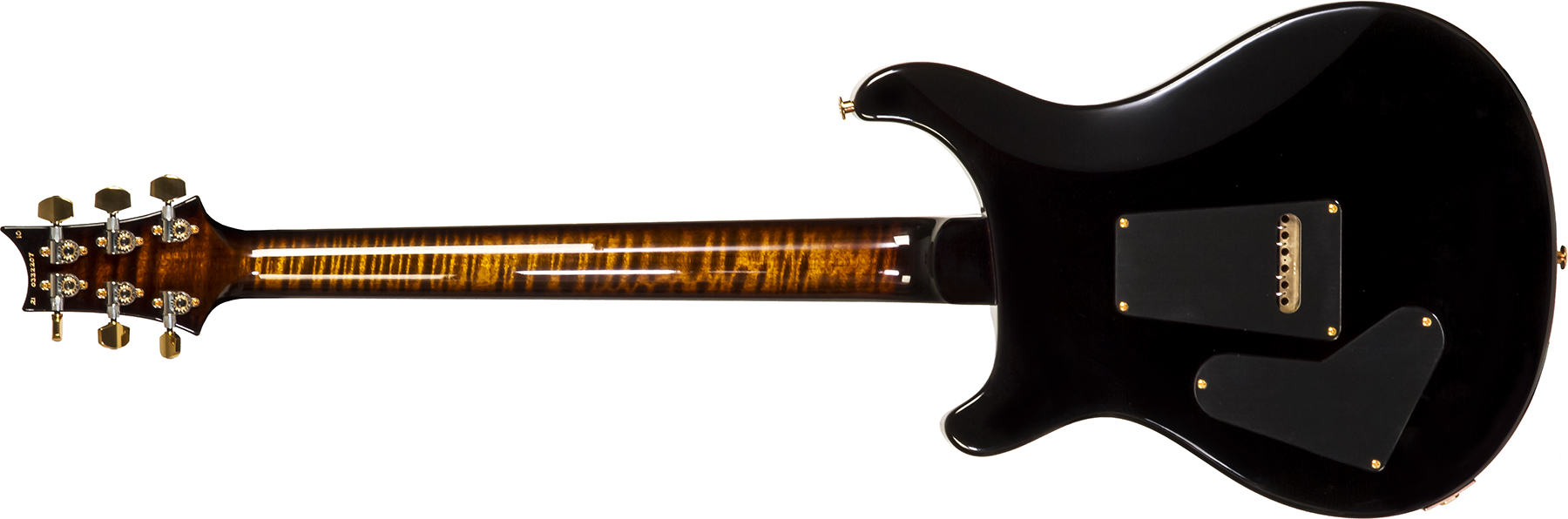 Prs Custom 24 10 Top Usa 2h Trem Rw #21-0332207 - Black Gold Burst - Double Cut E-Gitarre - Variation 1