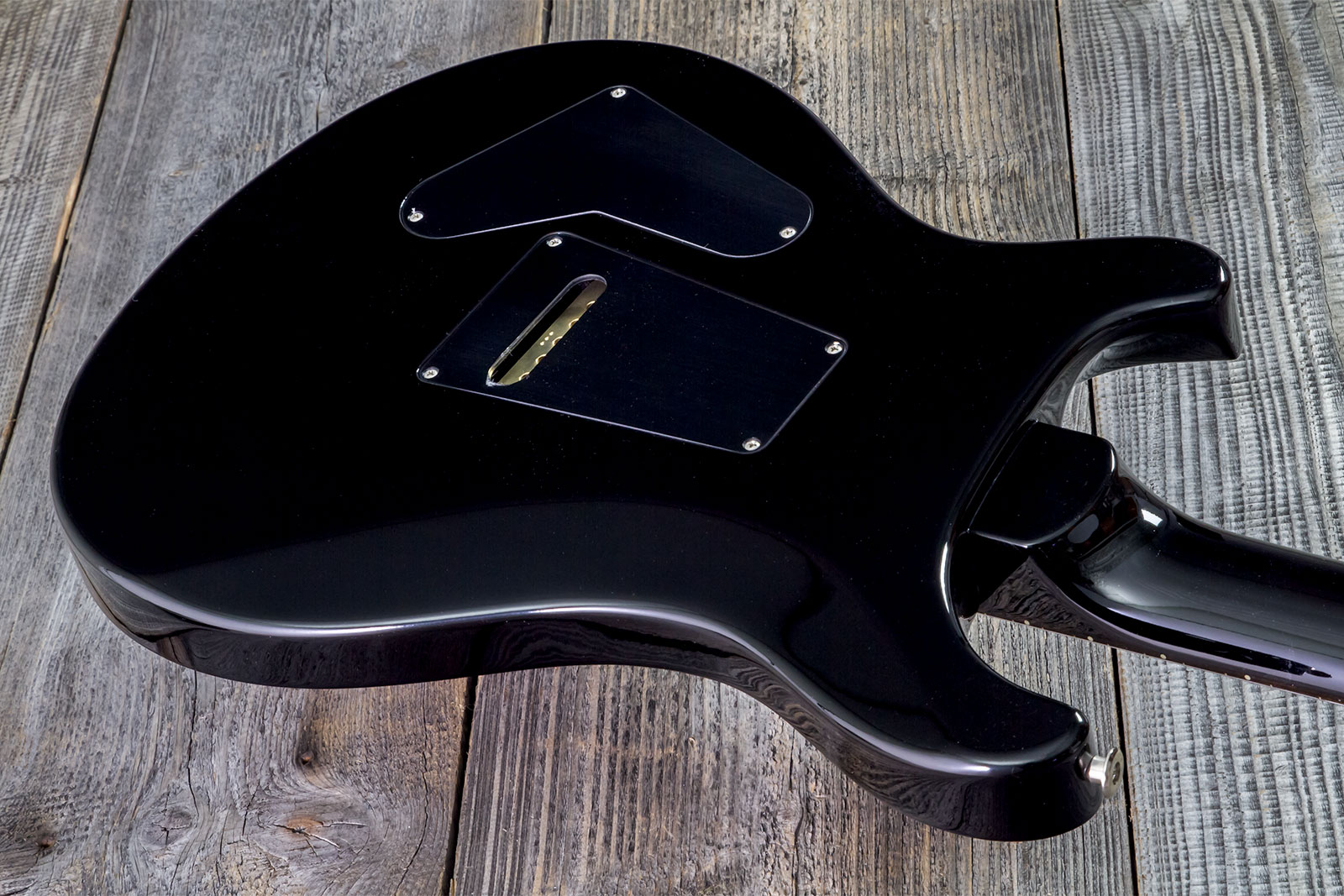 Prs Custom 24 Hand-signed Usa 2h Trem Rw #0400035 - Black Gold Wraparound Burst - Double Cut E-Gitarre - Variation 7