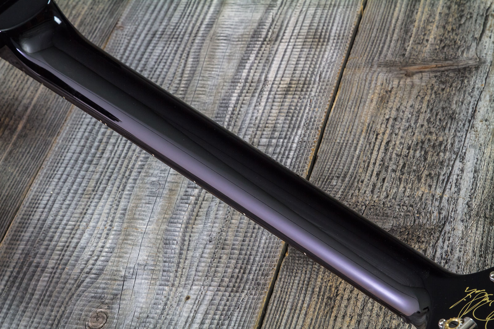 Prs Custom 24 Hand-signed Usa 2h Trem Rw #0400035 - Black Gold Wraparound Burst - Double Cut E-Gitarre - Variation 8