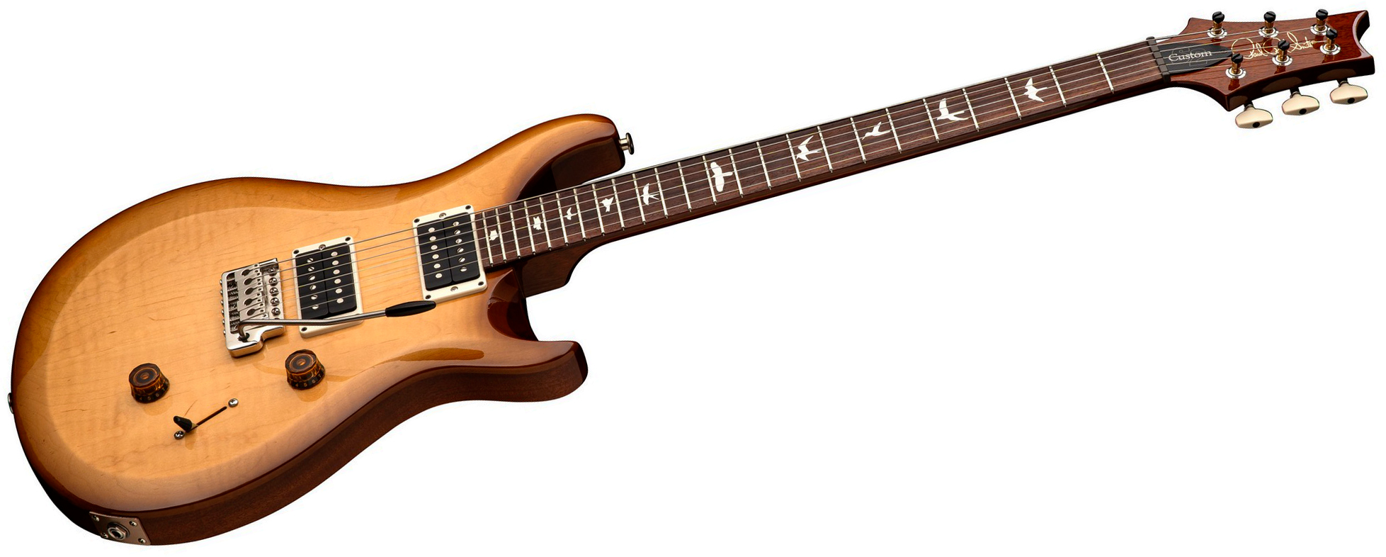 Prs Custom 24 S2 Usa 2h Trem Rw - Vintage Natural - Double Cut E-Gitarre - Variation 2
