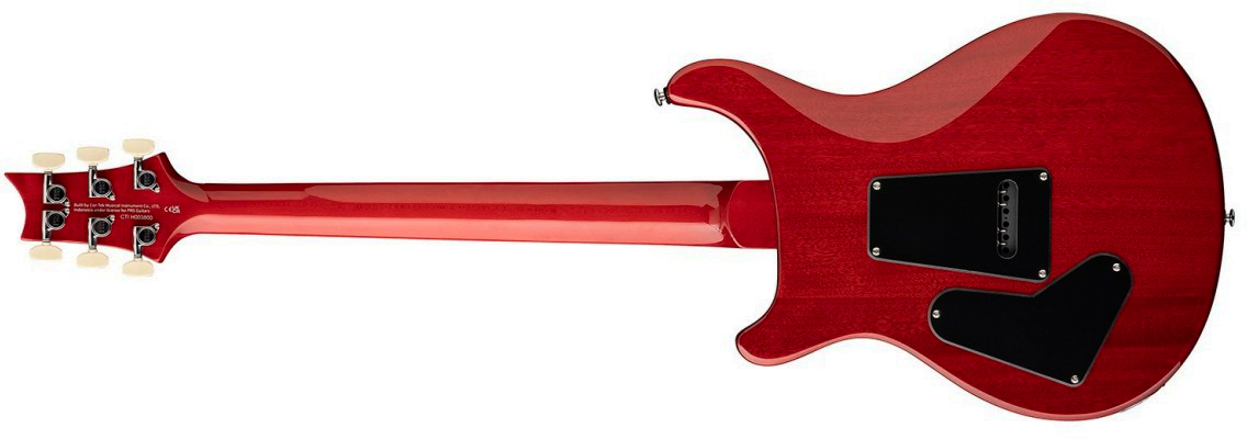 Prs Custom 24 Se (wing Tuners) 2h Trem Rw - Charcoal Cherry Burst - Double Cut E-Gitarre - Variation 2