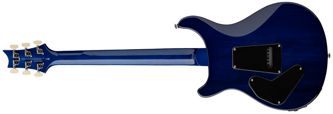 Prs Custom 24 Semi Hollow Piezo Se (wing Tuners) 2h Ht Rw - Lake Blue - Semi-Hollow E-Gitarre - Variation 1