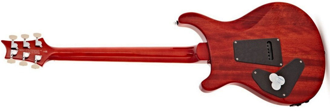 Prs Custom 24 Semi Hollow Piezo Se (wing Tuners) 2h Ht Rw - Vintage Sunburst - Semi-Hollow E-Gitarre - Variation 4