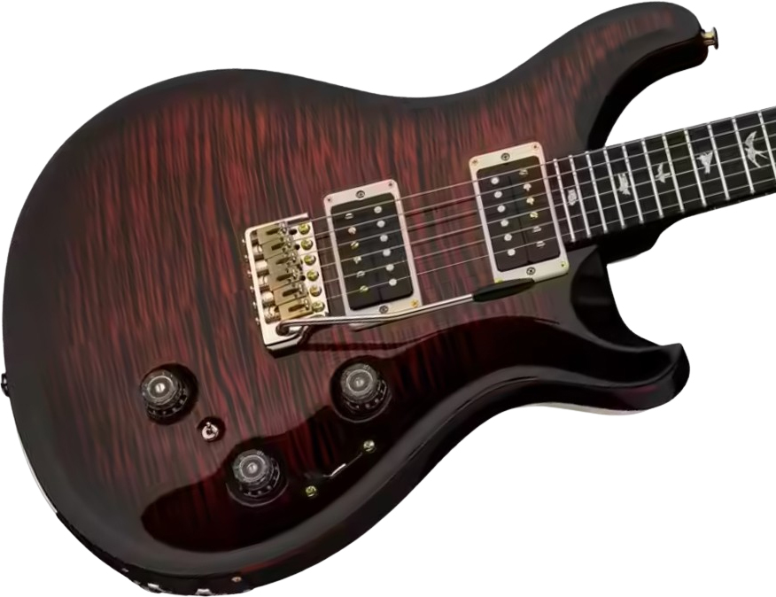 Prs Custom 24 Usa 2h 85/15 Trem Rw - Fire Smokeburst - Double Cut E-Gitarre - Variation 2