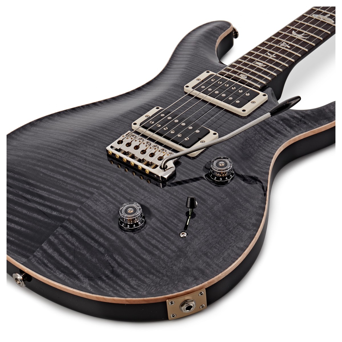 Prs Custom 24 Usa 2h Dmo Trem Rw - Gray Black - Double Cut E-Gitarre - Variation 3