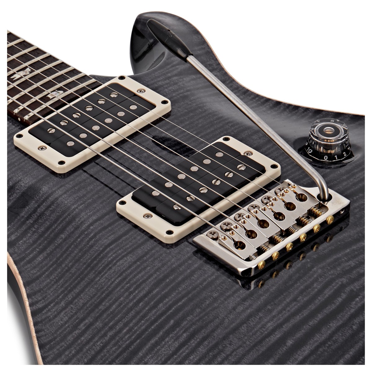 Prs Custom 24 Usa 2h Dmo Trem Rw - Gray Black - Double Cut E-Gitarre - Variation 4