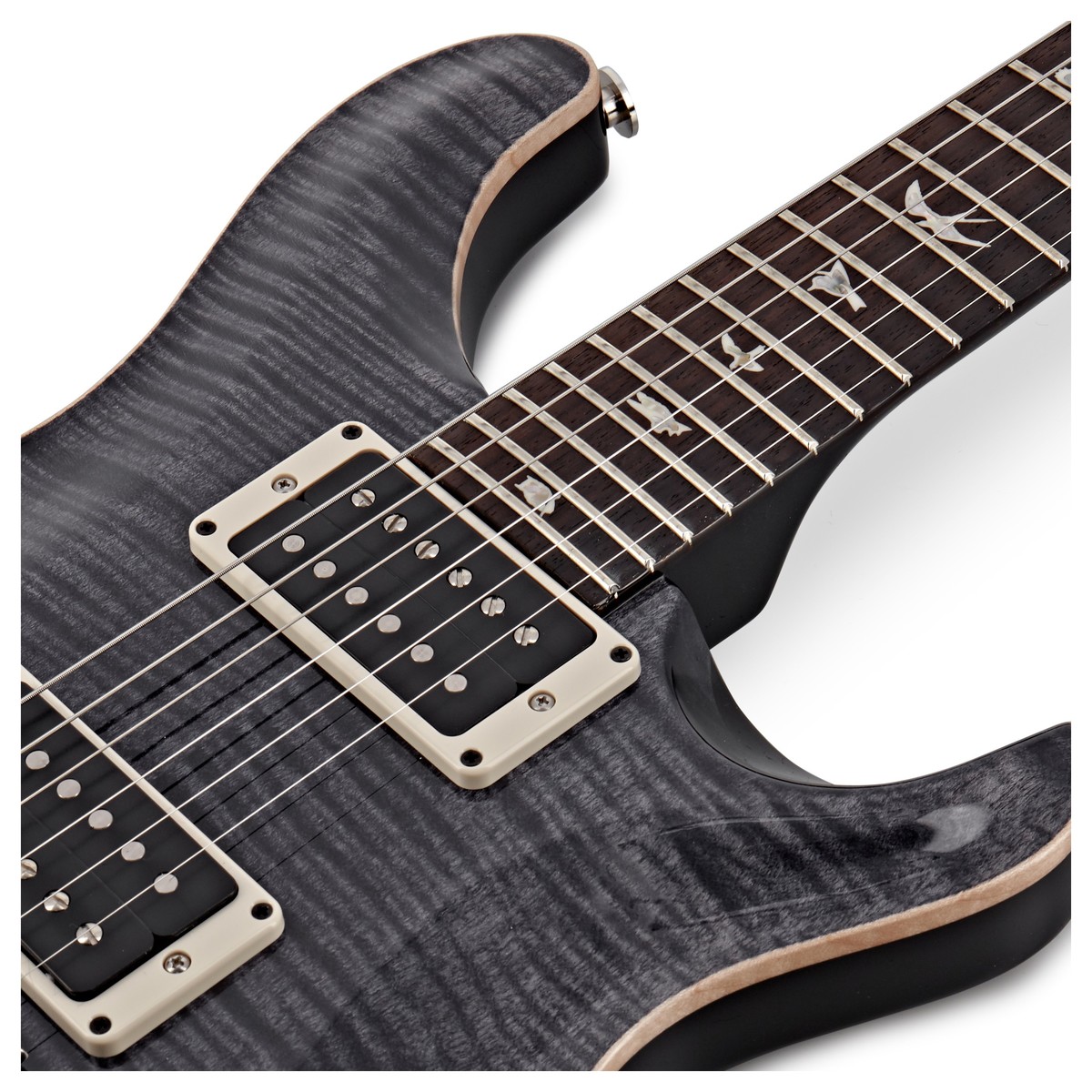 Prs Custom 24 Usa 2h Dmo Trem Rw - Gray Black - Double Cut E-Gitarre - Variation 5