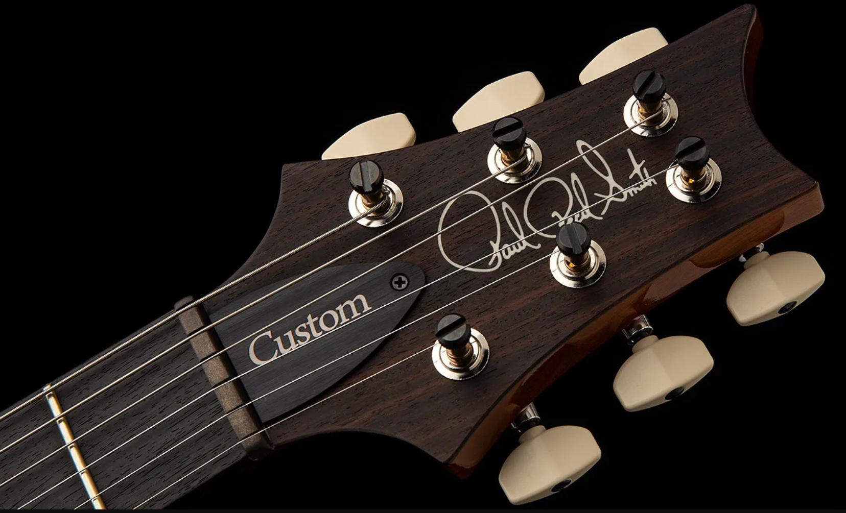 Prs Custom 24 Usa 2h Dmo Trem Rw - Gray Black - Double Cut E-Gitarre - Variation 7
