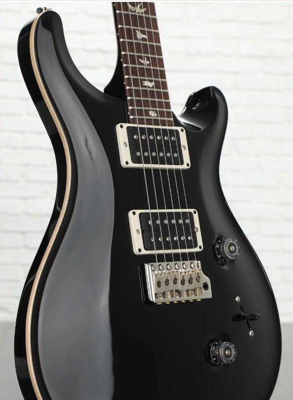 Prs Custom 24 Usa Hh Trem Rw - Black - Double Cut E-Gitarre - Variation 1