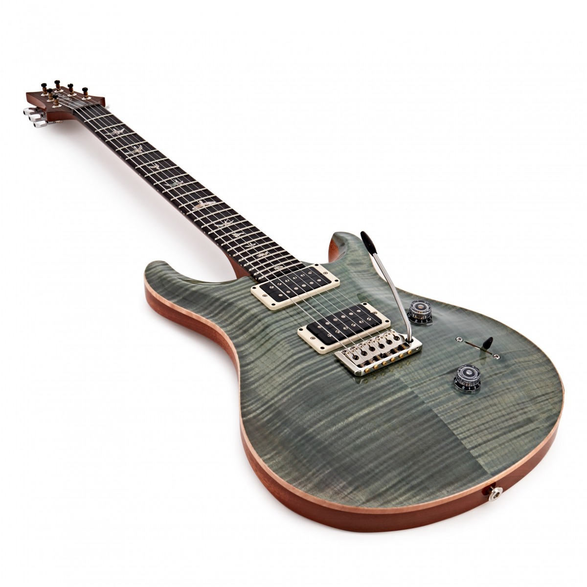 Prs Custom 24 Usa Hh Trem Rw - Trampas Green - Double Cut E-Gitarre - Variation 2