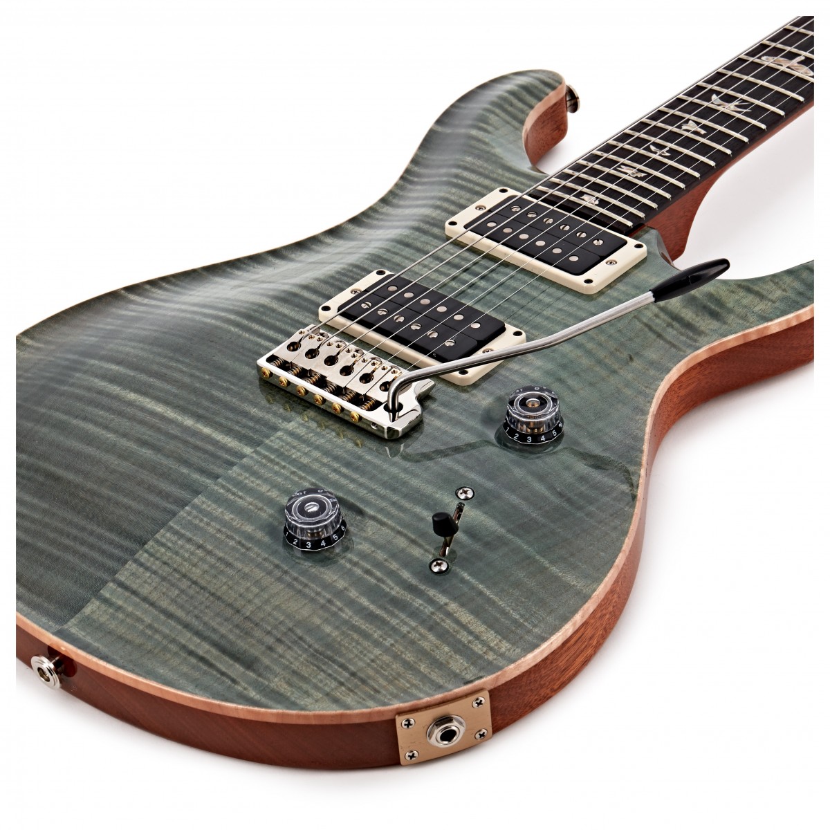 Prs Custom 24 Usa Hh Trem Rw - Trampas Green - Double Cut E-Gitarre - Variation 3