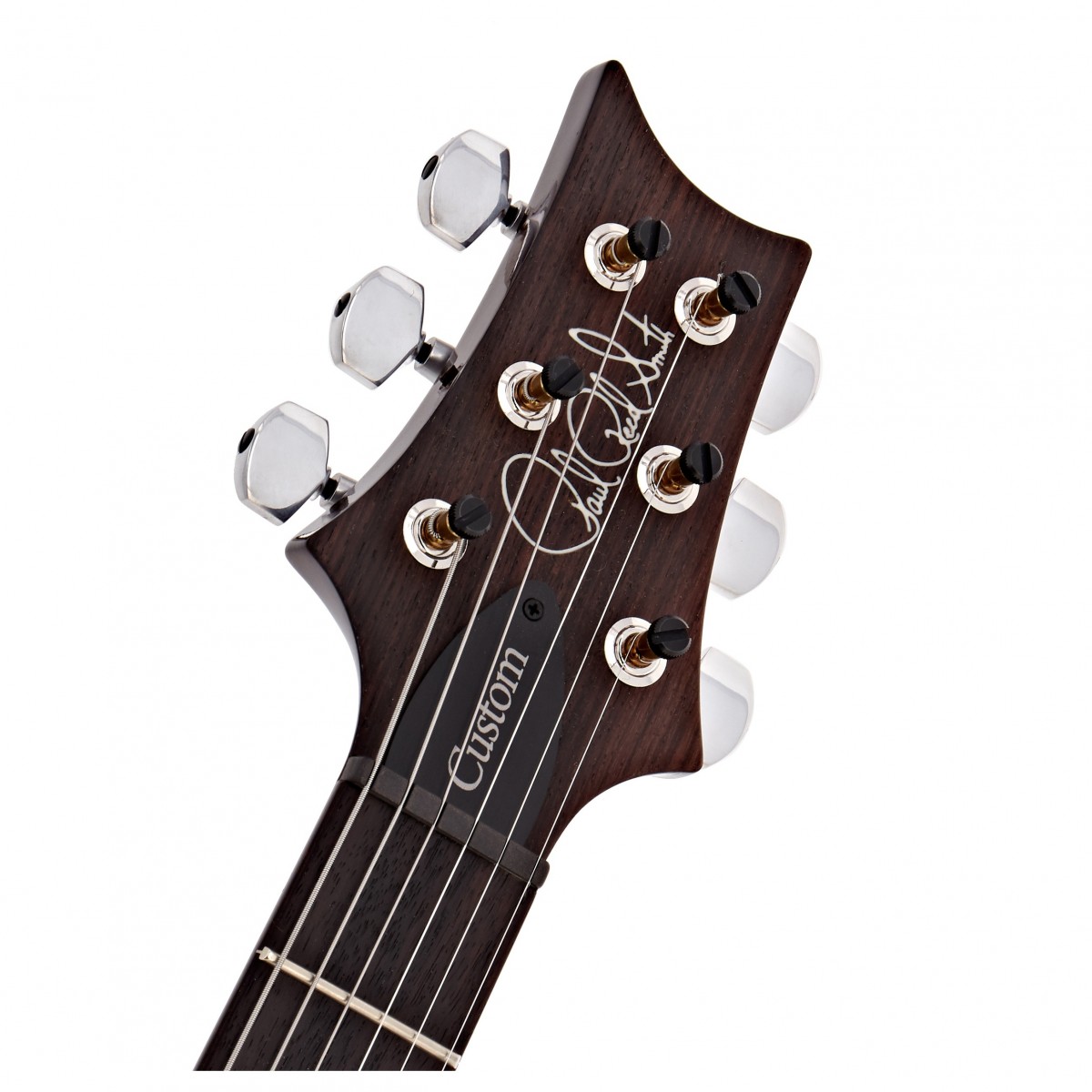 Prs Custom 24 Usa Hh Trem Rw - Black Gold Burst - Double Cut E-Gitarre - Variation 5