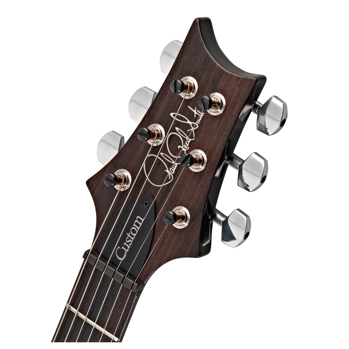 Prs Custom 24 Usa 2h Trem Rw - Orange Tiger - Double Cut E-Gitarre - Variation 5