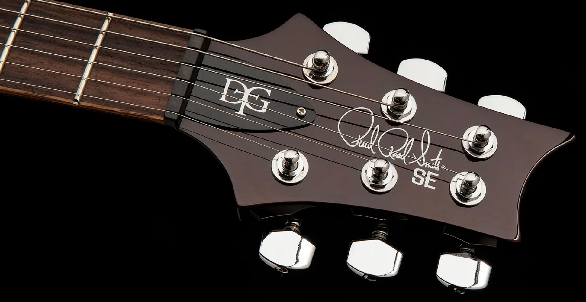 Prs David Grissom Dgt Se Signature 2h Trem Rw - Mccarty Tobacco Sunburst - Double Cut E-Gitarre - Variation 4