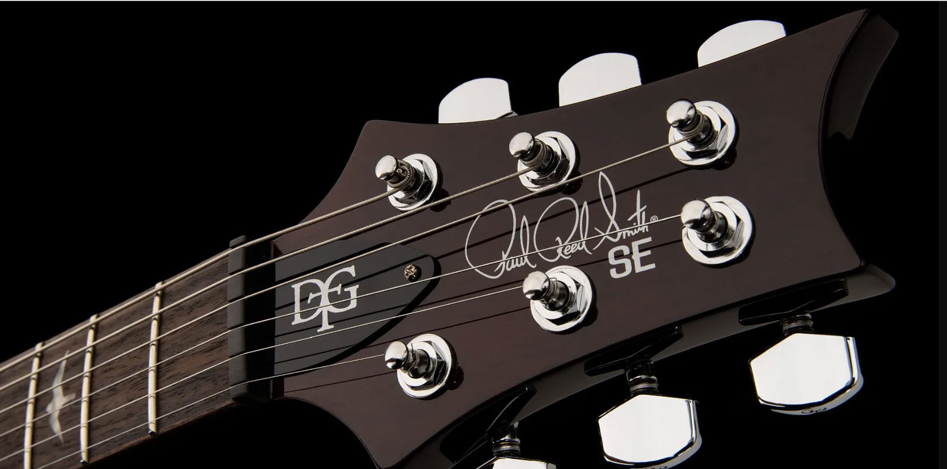 Prs David Grissom Se Dgt 2023 Signature 2h Trem Rw - Gold Top - Double Cut E-Gitarre - Variation 3