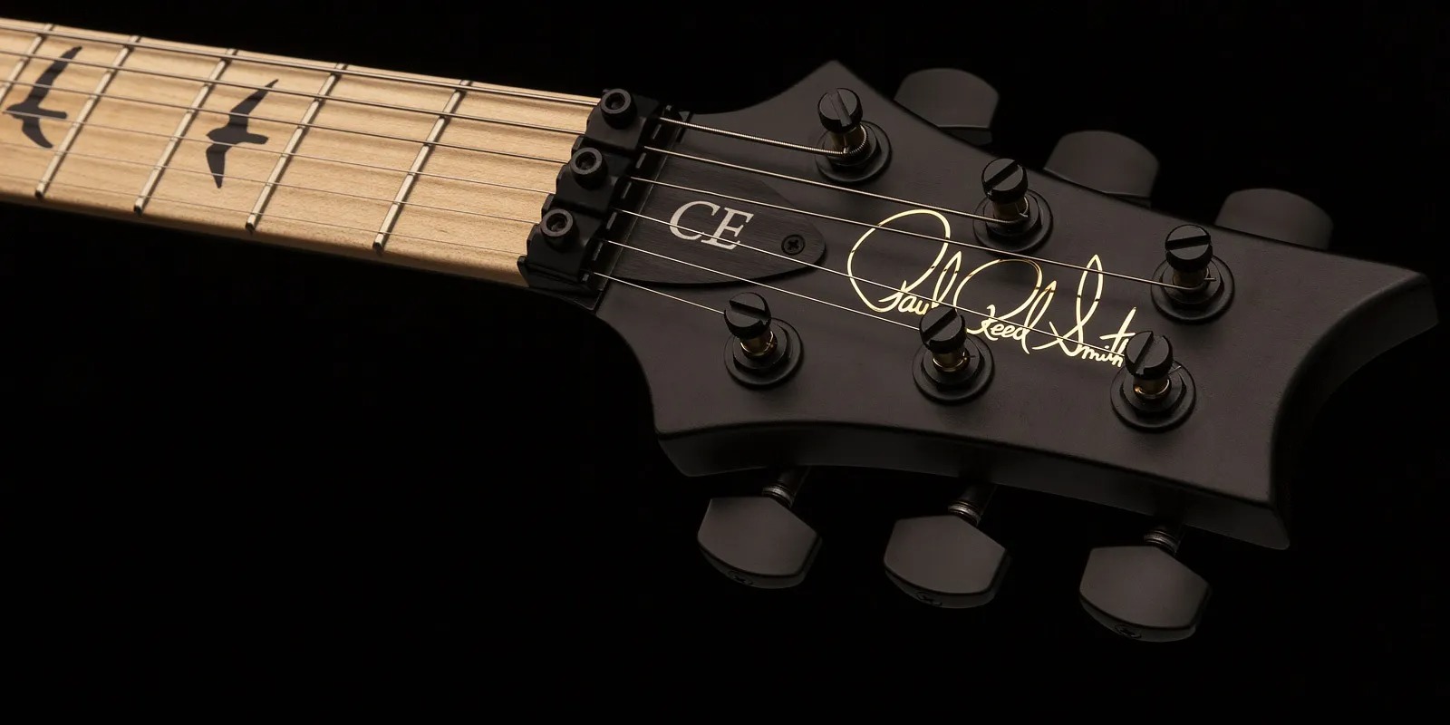Prs Dustie Waring Dw Ce 24 Floyd Bolt-on Usa Signature 2h Fr Mn - Gray Black - Double Cut E-Gitarre - Variation 5