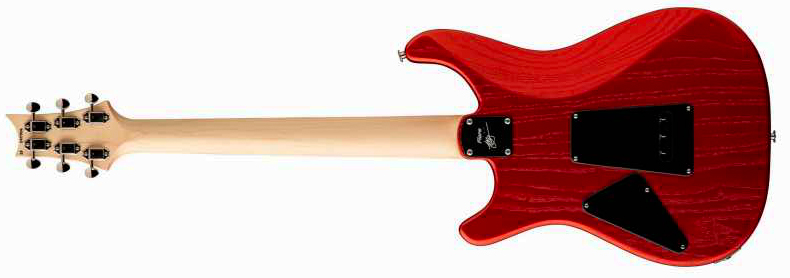 Prs Fiore Hh Satin Bolt-on Usa 2h Trem Rw - Red Apple Metallic - Double Cut E-Gitarre - Variation 2