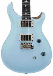 Double cut e-gitarre Prs USA Bolt-On CE 24 Satin Ltd - Powder blue
